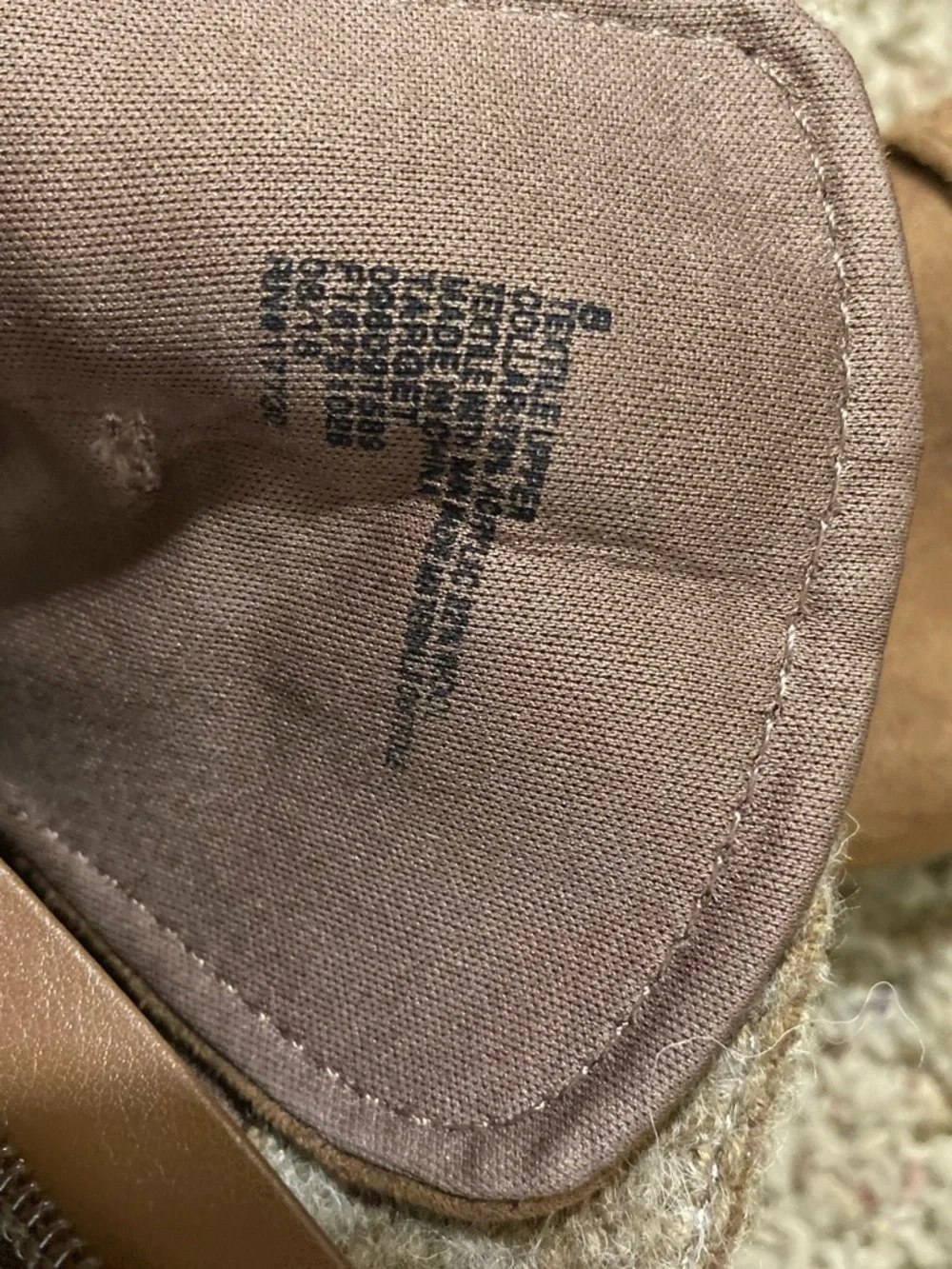 Target Chestnut Brown Lace-Up Suede Ankle Boots with Knit Collar